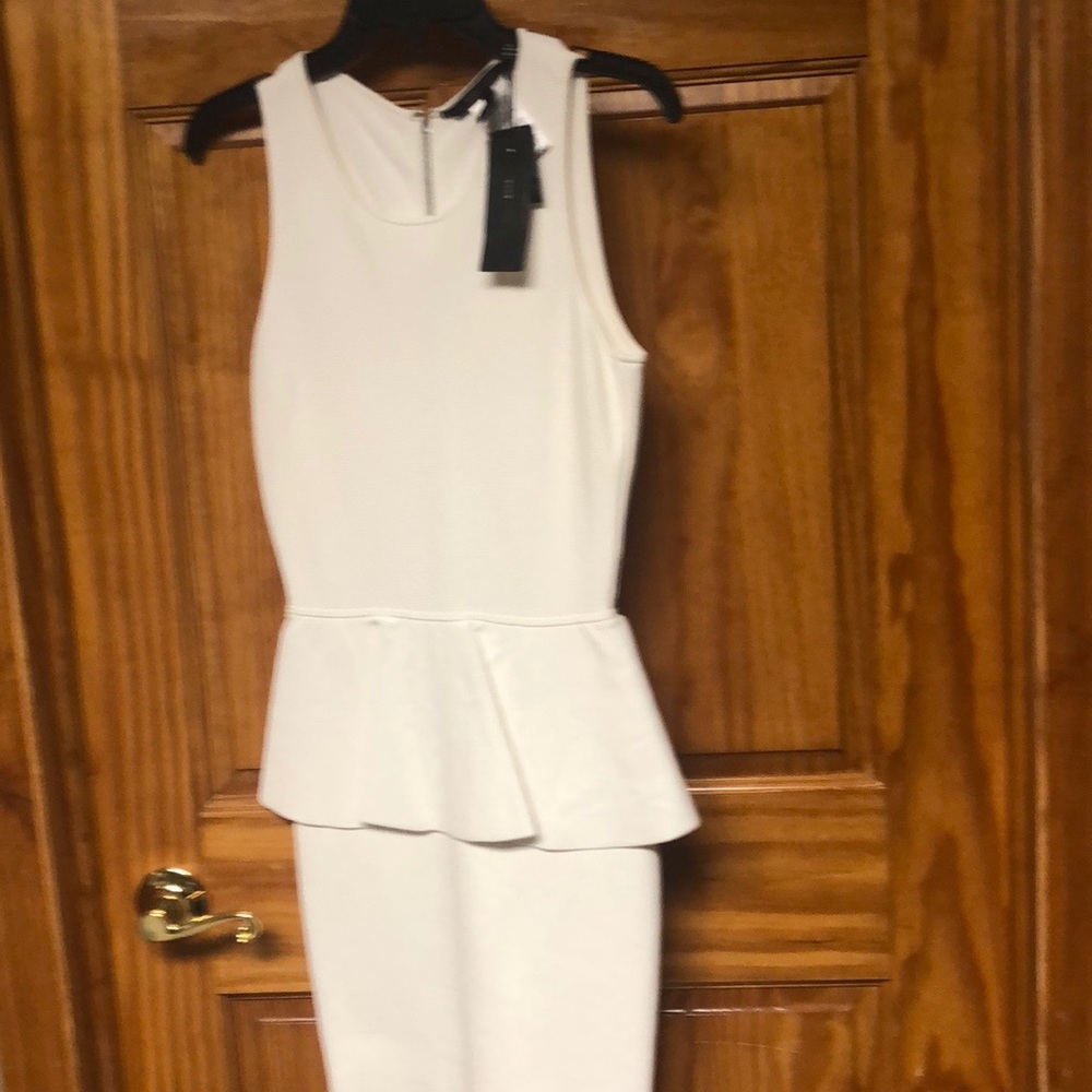 BCBG Maxazria White Sexy Dress